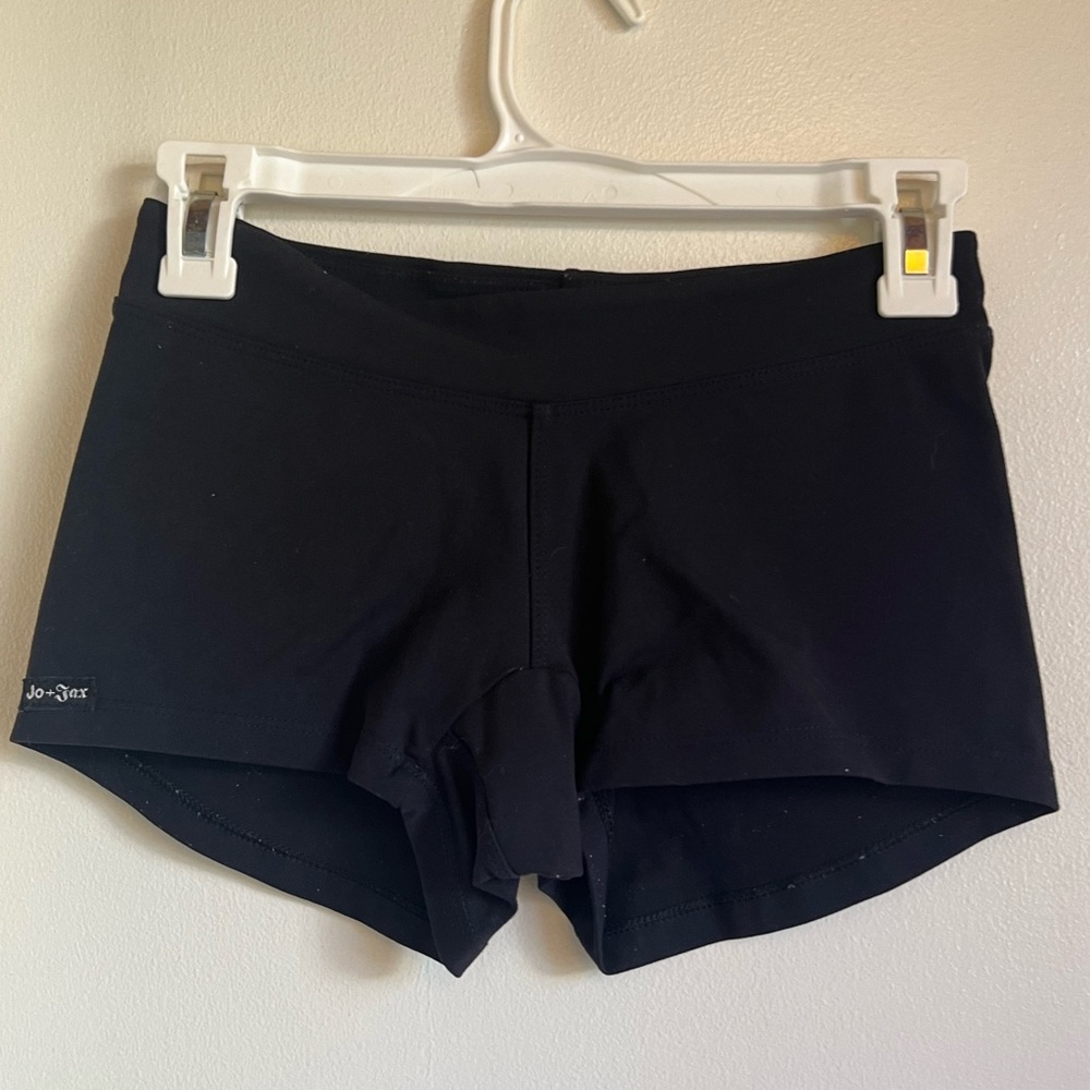 Jo+Jax, small, grey, booty shorts, spandex, dance costume, only worn a few times